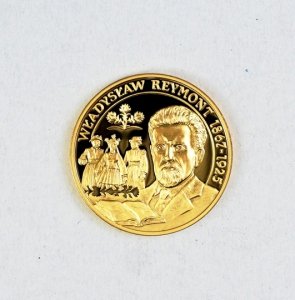 Władysław Stanisław Reymont - [MEDAL]. Wielcy Polacy: Władysław Reymont 1867-1925.