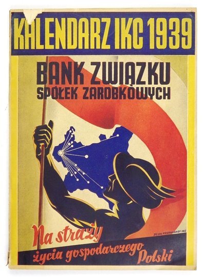 KALENDARZ Ilustrowanego Kuryera Codziennego na rok 1939. Rocznik 12.
