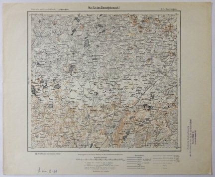 S14. Sesswegen - mapa 1:100 000 [Karte des westlichen Russlands]