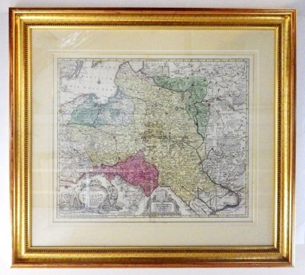 [POLSKA]. Mappa Geographica ex novissimis observationibus repraesentans Regnum Poloniae et Magnum Ducatum Lithuaniae - mapa XVIII w.