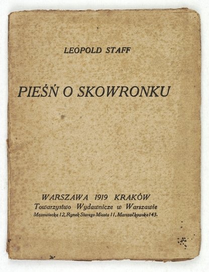 STAFF Leopold - Pieśń o skowronku.