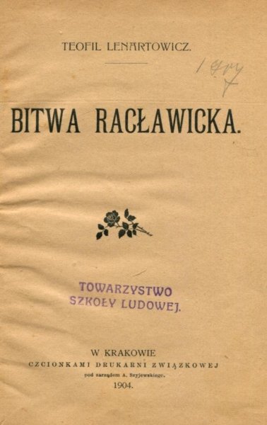 Lenartowicz Teofil - Bitwa racławicka
