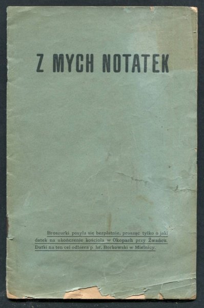 [Adamski Wojciech] - Z mych notatek.