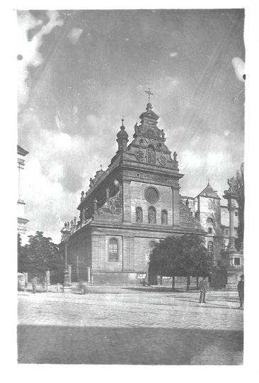 [Kościół św. Andrzeja i klasztor Bernardynów - fotografie widokowe i sytuacyjne].