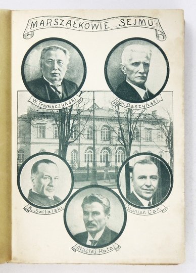 MALICKI Juljan K. - Marszałek Piłsudski a Sejm. Historja rozwoju parlamentu polskiego 1919-1936. Z przedmową Antoniego Boguckiego. Pod egidą Komisji Kulturalno-Oświatowej P.O.W.