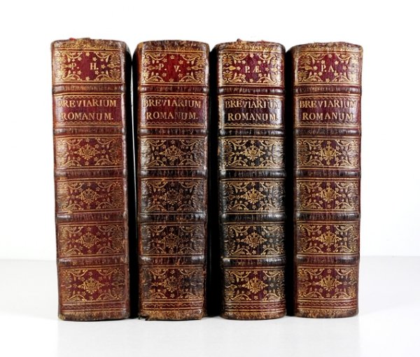 BREVIARIUM Romanum Ex decreto Sacro-Sancti Concilii Tridentini restitutum. S. PII V. Pontificis Maximi Jussu editum, Clementis VIII [...] Urbani PP. VIII. Auctoritate recognitum. In quo omnia fuis locis ad longum profita funt, pro majori recitantium commo