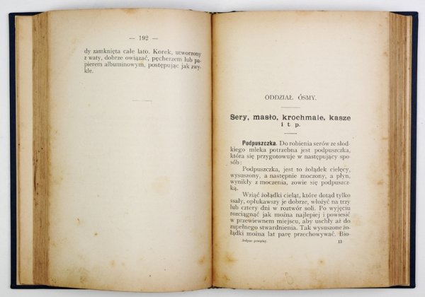 ĆWIERCZAKIEWICZOWA Lucyna - Jedyne praktyczne przepisy konfitur, konserw, soków, marynat, wędlin, wódek, likierów, win owocowych, ciast i t.p. przez ... autorkę 365 obiadów. Wyd. XX.