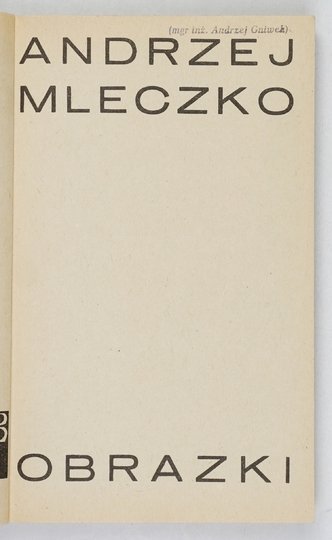 MLECZKO Andrzej - Obrazki.