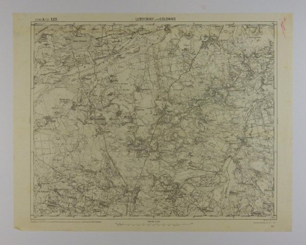 Lubochiny und Gołowno - mapa 1:75 000