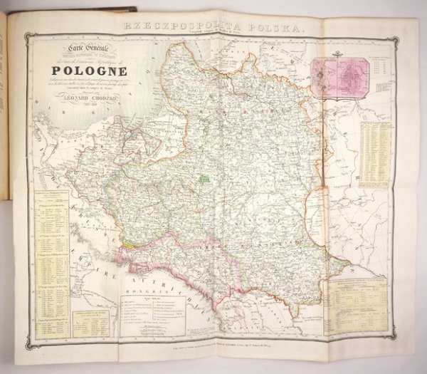 CHODŹKO Leonard - La Pologne historique, littéraire, monumentale et illustrée [...]. Rédigée par une Société de Littérateurs sous la direction de ...