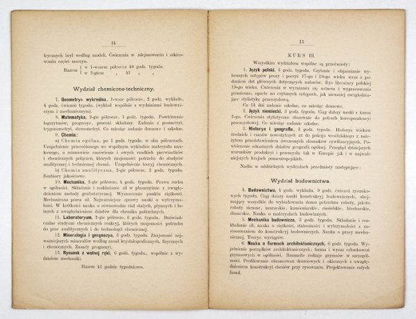 [KRAKÓW, C. k. Państwowa Szkoła Przemysłowa]. Czwarte sprawozdanie na rok 1891/92.