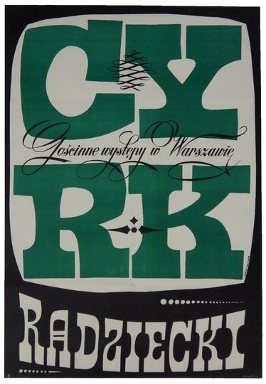 HILSCHER Hubert - Cyrk radziecki. Gościnne występy w Warszawie. [1962].