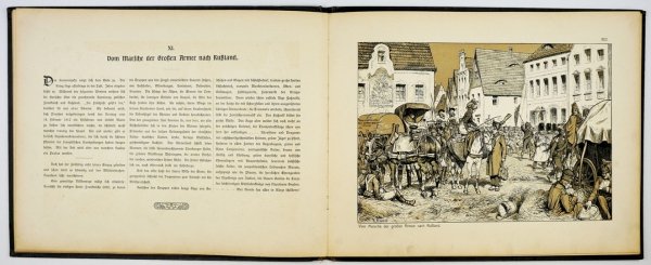 KNÖTEL Richard - Die eiserne Zeit vor hundert Jahren. Heimatbilder aus den Tagen der Prüfung und der Erhebung 1806-1813. Bild und Wort von Professor ...