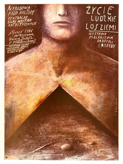SADOWSKI Wiktor - Życie ludzkie, los Ziemi. Wystawa malarstwa, grafiki i rzeźby. 1986.