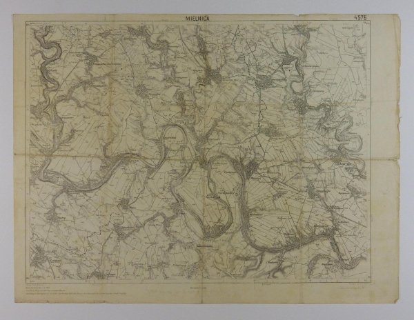 Mielnica - mapa 1:75 000