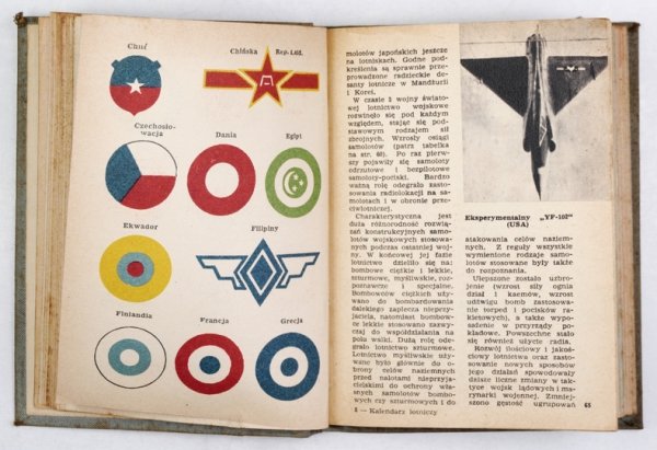 KALENDARZ lotniczy 1957 r.