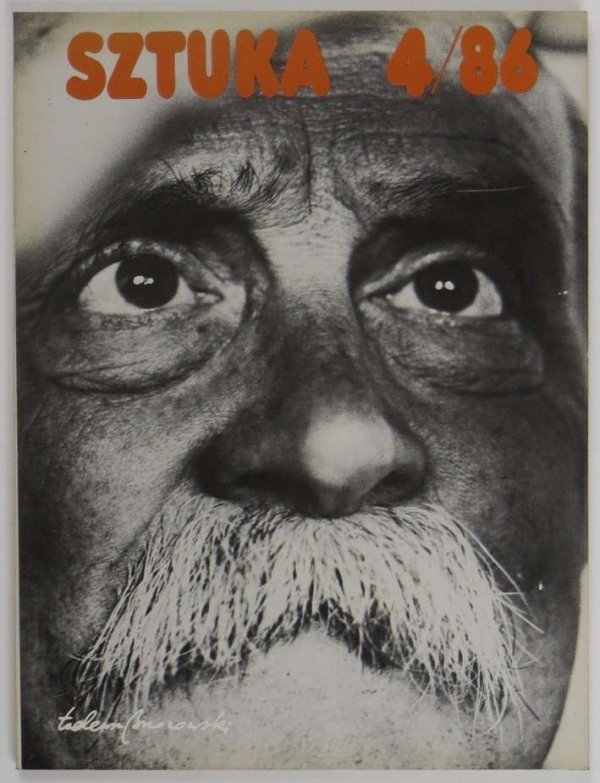 Sztuka. Dwumiesięcznik. 4/86. [Na okładce Tadeusz Brzozowski].