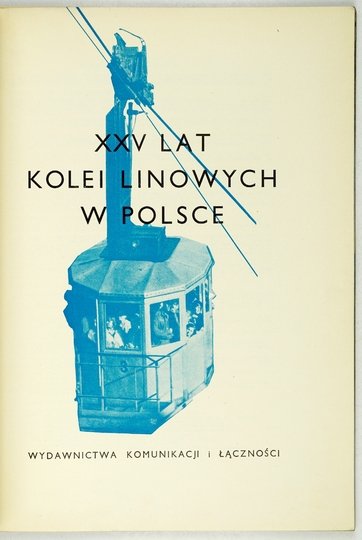 XXV LAT Kolei Linowych w Polsce.