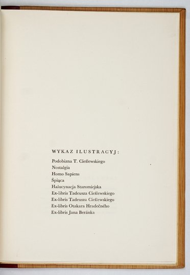 [CIEŚLEWSKI Tadeusz]. Tadeusz Cieślewski.