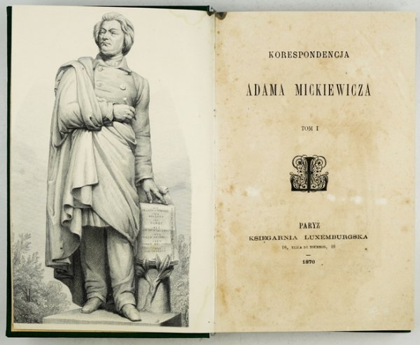 MICKIEWICZ Adam - Korespondencja ... T. 1-2.