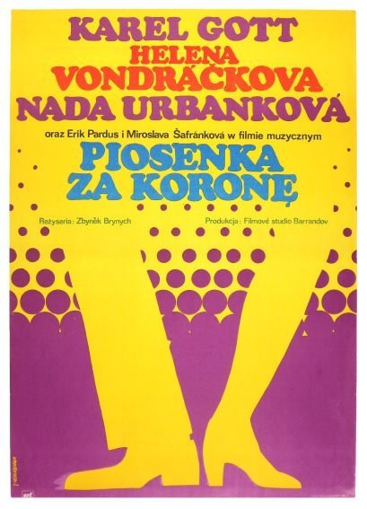 Neugebauer Jacek - Piosenka za koronę. [1976]. Plakat filmowy