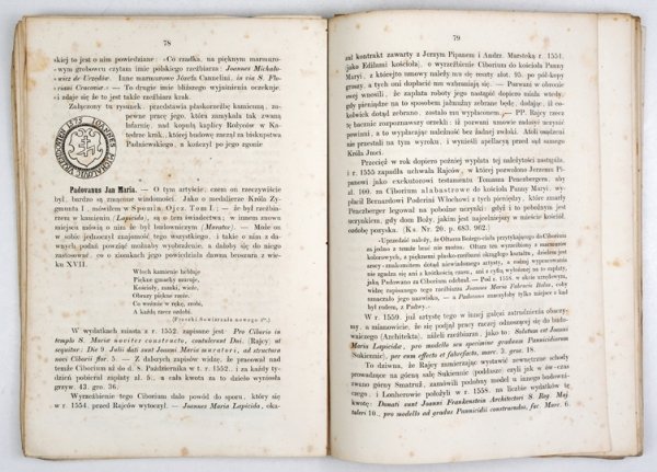 GRABOWSKI Ambroży - Skarbniczka naszej archeologii obejmująca średniowiekowe pomniki wojennego budownictwa Polaków, wiadomości do dziejów sztuk pięknych w Polsce, oraz wspomnienia z naszej przeszłości i t.p. Z 39 wizerunkami baszt i bram krakowskich.