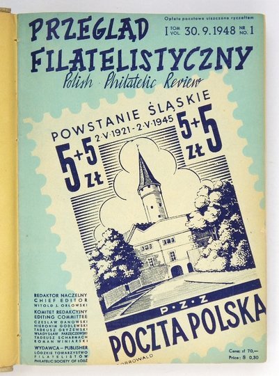 [FILATELISTYKA] PRZEGLĄD Filatelistyczny. Polish Philatelic Review.