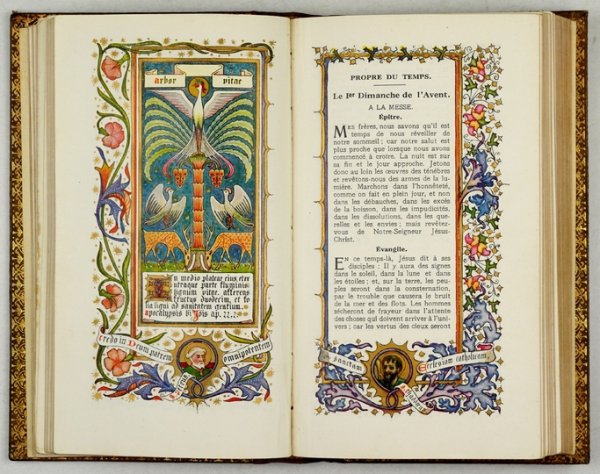 MISSEL du Credo contenant les prières usuelles, les principales pratiques de piété, le propre du temps et le propre des Saints.