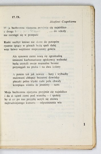 HERBERT Zbigniew - Wiersze.