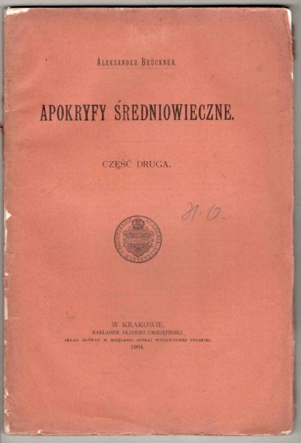 Bruckner Aleksander - Apokryfy średniowieczne. Cz.2