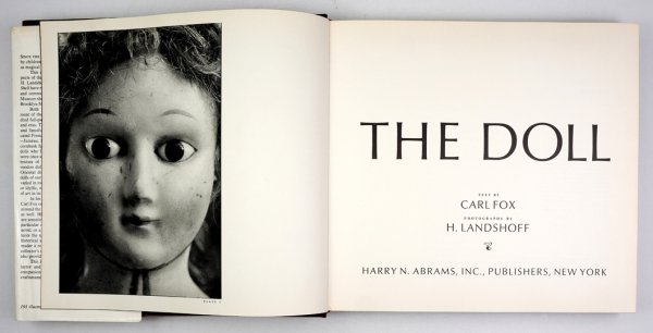 [Dolls, Lalki] FOX Carl - The Doll. Text by ... Photographs by H. Landshoff.