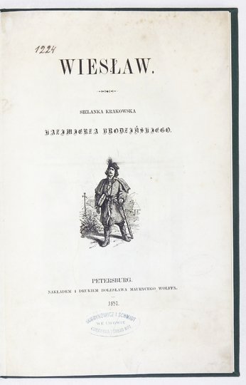 BRODZIŃSKI Kazimierz - Wiesław. Sielanka krakowska.