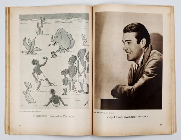 Tęcza. Ilustrowane pismo miesięczne. R. 8: 1934, z. 1-6, 8-12.