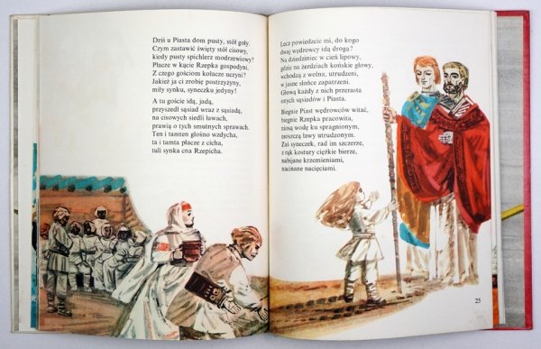 ŚWIRSZCZYŃSKA Anna - Za czasów Piasta. Ilustrowała Maria Orłowska-Gabryś.