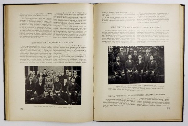 KSIĘGA pamiątkowa piętnastolecia P. Z. P. - Polskiego Związku Pracowników Przemysłowych, Biurowych i Handlowych w Katowicach. (1919-1934)