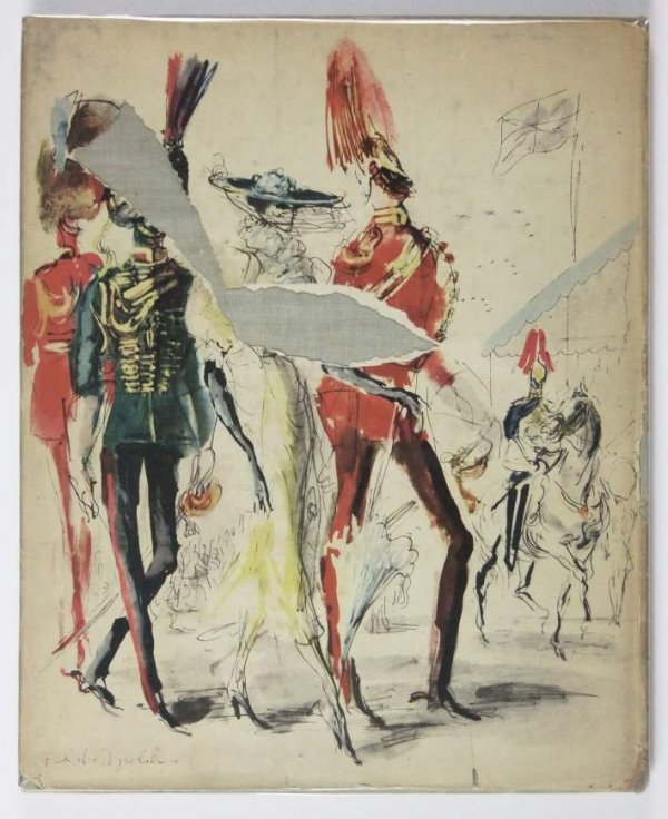 Topolski Feliks - Britain in Peace and War. Drawn by ... With an introduction by J. Laver. 