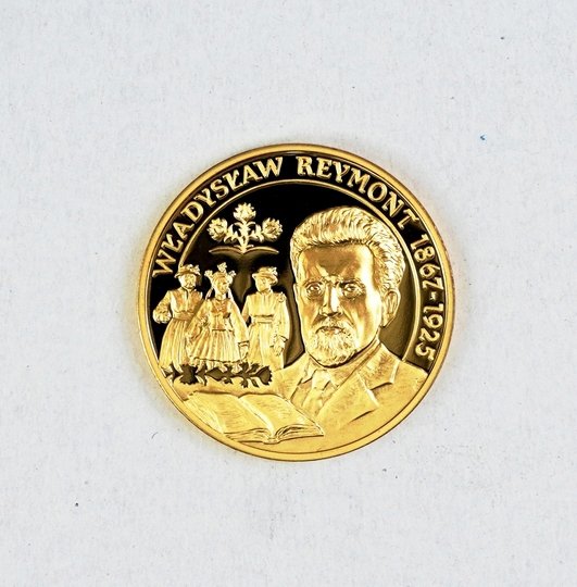 Władysław Stanisław Reymont - [MEDAL]. Wielcy Polacy: Władysław Reymont 1867-1925.