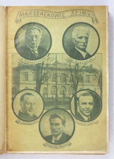 MALICKI Juljan K. - Marszałek Piłsudski a Sejm. Historja rozwoju parlamentu polskiego 1919-1936. Z przedmową Antoniego Boguckiego. Pod egidą Komisji Kulturalno-Oświatowej P.O.W.