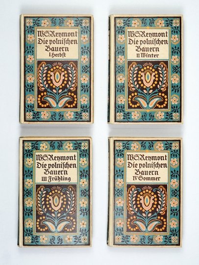 REYMONT W. S. - Die polnischen Bauern. [Bd.] 1-4. Berichtigte Übersetzung aus dem Polnischen von Jean Paul d'Ardeschah [J. P. Kaczkowski].