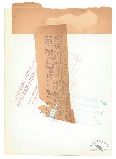 [SIKORSKI Władysław - generał we Francji - fotografia portretowa, prasowa].