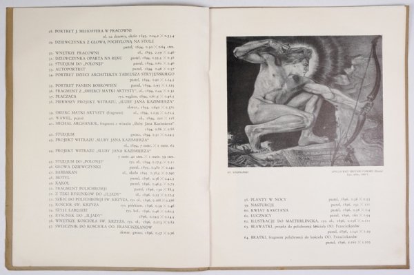 [KATALOG]. Towarzystwo Przyjaciół Sztuk Pięknych w Krakowie. Stanisław Wyspiański