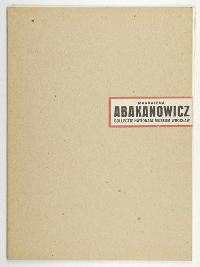 De Beyerd. Magdalena Abakanowicz. Collectie Nationaal Museum Wrocław.