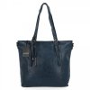 Uniwersalna Torebka Damska Shopper Bag XL firmy Hernan Granatowa