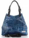 Torebka Skórzana Shopper Bag VITTORIA GOTTI Jeans