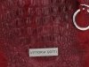 Torebka Skórzana VITTORIA GOTTI Made in Italy Bordowa