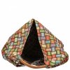 Modna Torebka Shopper Bag we Wzory Multikolor