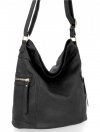 BEE BAG Torebka Damska Listonoszka Ivy Czarna