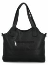 Torebka Damska typu Shopper Bag firmy Herisson Czarna