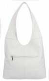 Uniwersalna Torebka Damska Shopper Bag firmy Hernan Biała