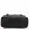 Modny Plecak Damski Vintage firmy Herisson Czarny